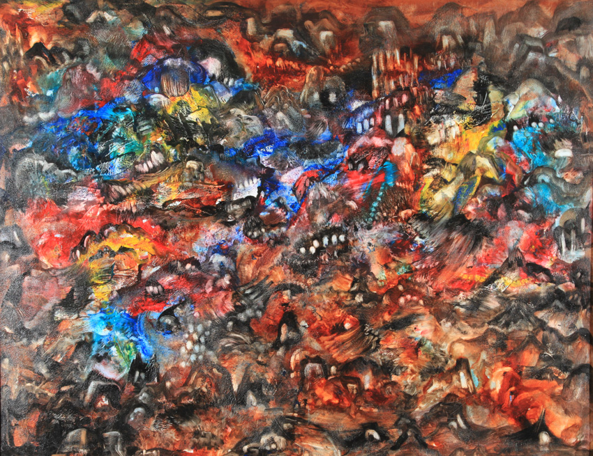 Obra 9 del Pintor Galgo